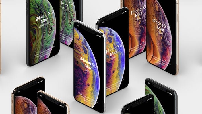 PSD iPhone XS Max Mockup