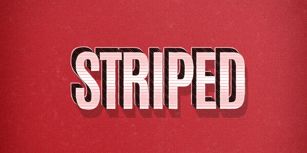 Latest Free Photoshop Text Styles & Effects 215 Retro Text Effects PSD