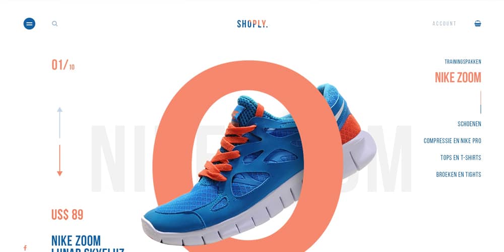 Free Ecommerce Web Templates PSD 24 Shoply