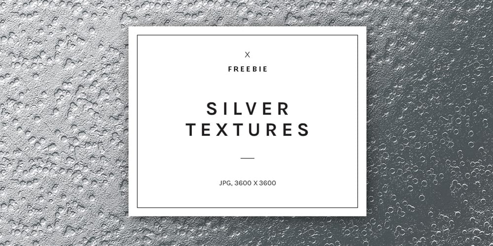 Sparkly Silver Foil Textures
