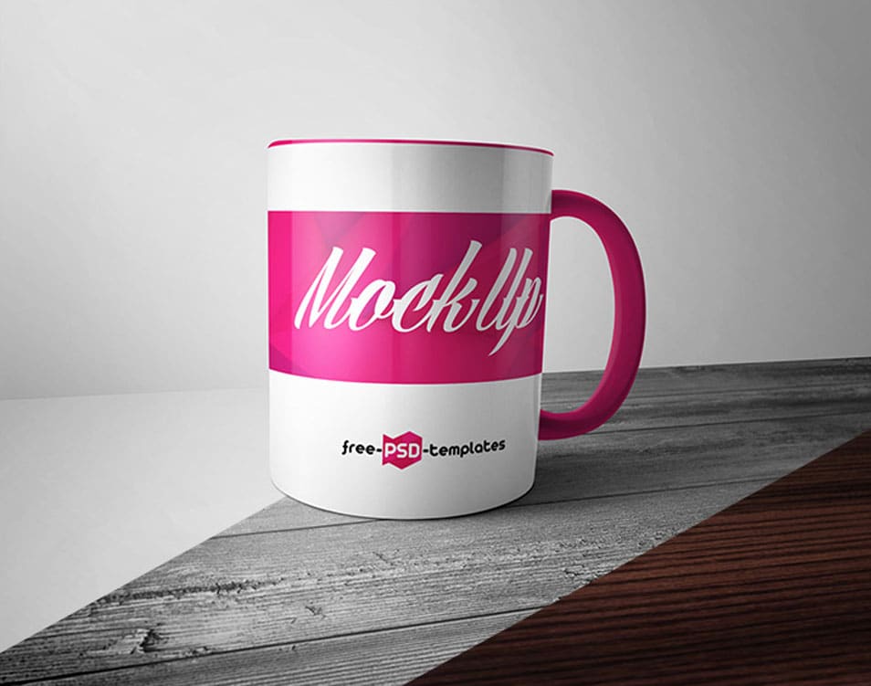 24 Free Mug Mock-up in PSD