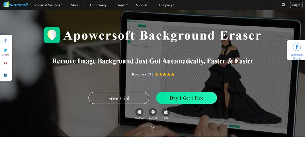 Image Background Remover Tools 62 Apowersoft Background Eraser