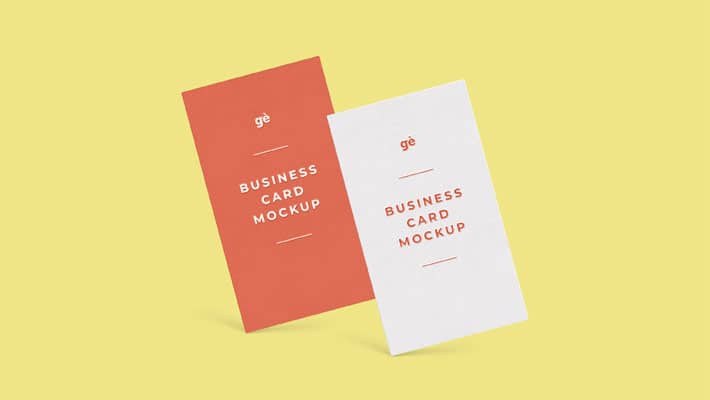 Business Card PSD Mockup