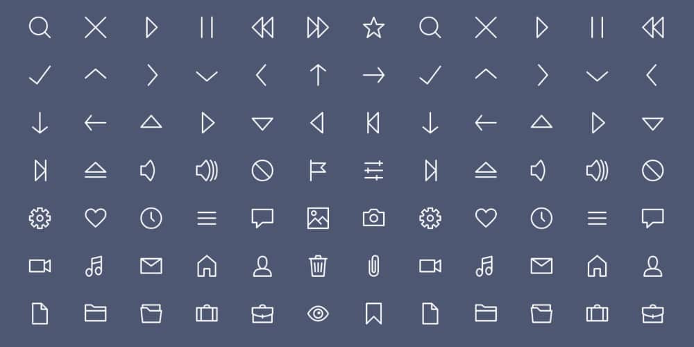 Latest Collection of Free SVG Icons & Illustrations 59 Bytesize Icons