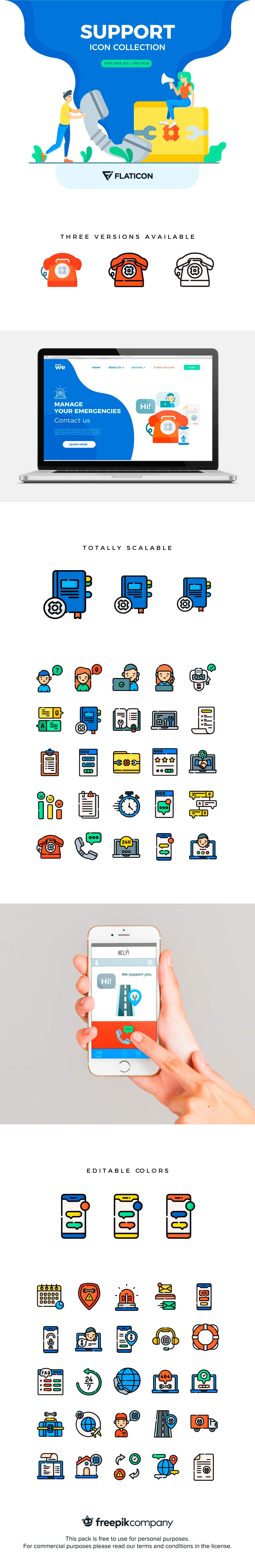 Support Icon Collection