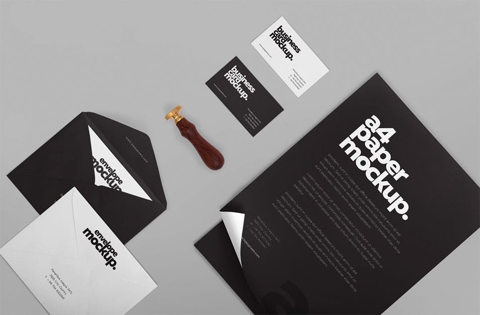 Free Corporate Stationery Mockup