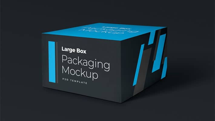 Free Large Box Packaging Mockup » CSS Author