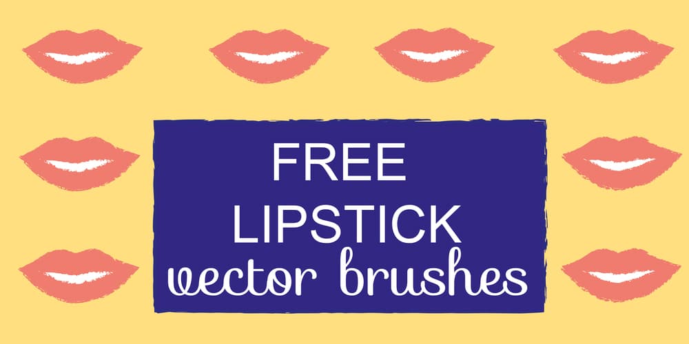 Free Lipstick Vector Brushes