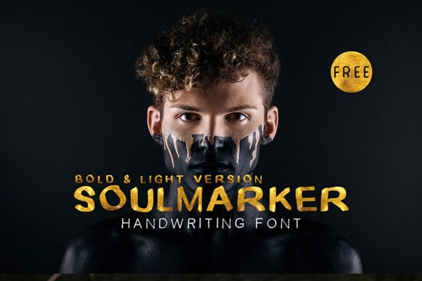 Free Soulmarker Handwriting Fonts