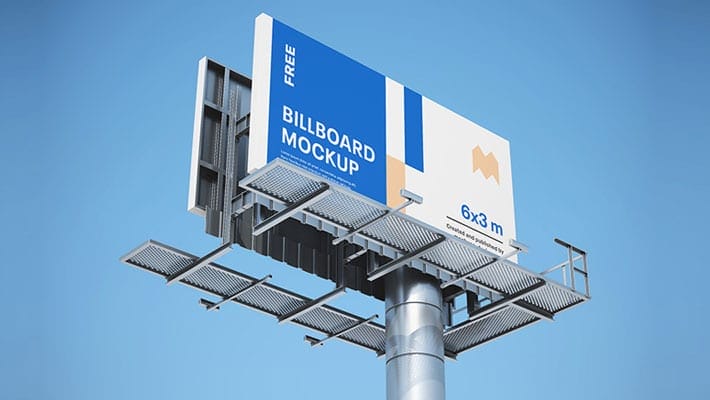 Free Billboard Mockup