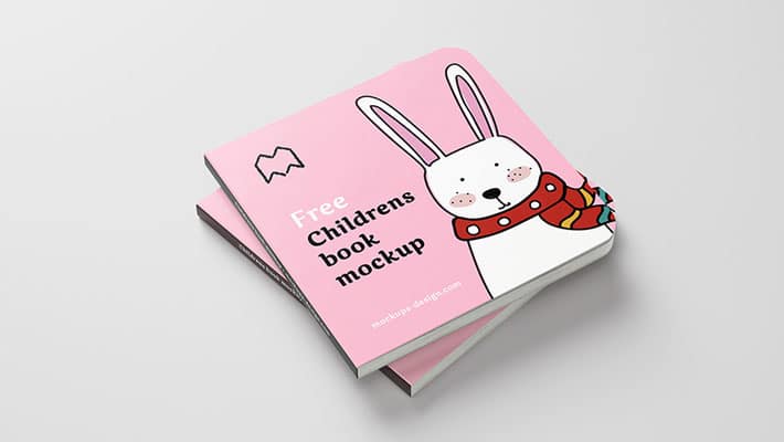 Free Children’s Book Mockup
