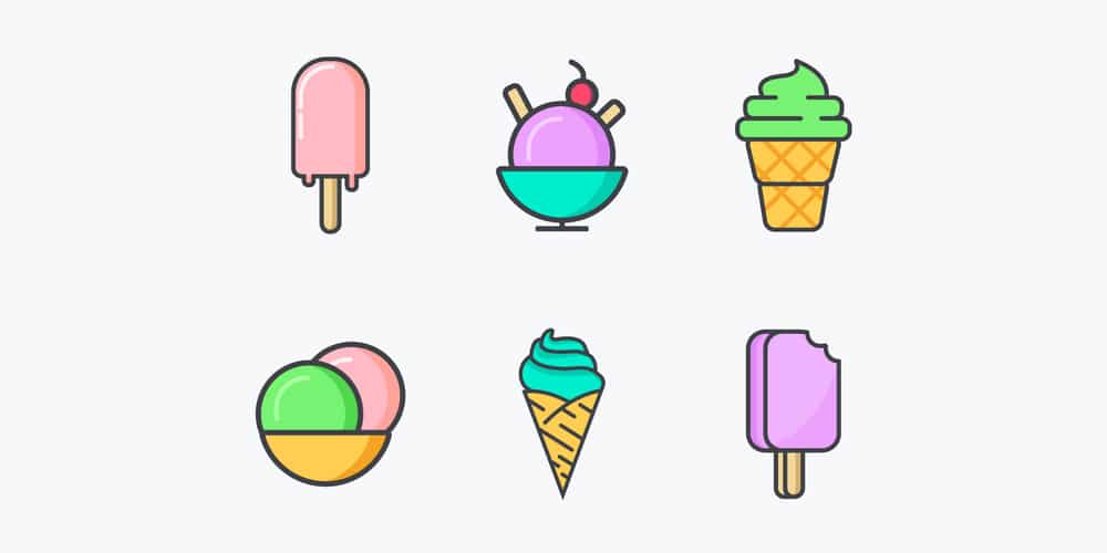 Ice Cream Icons