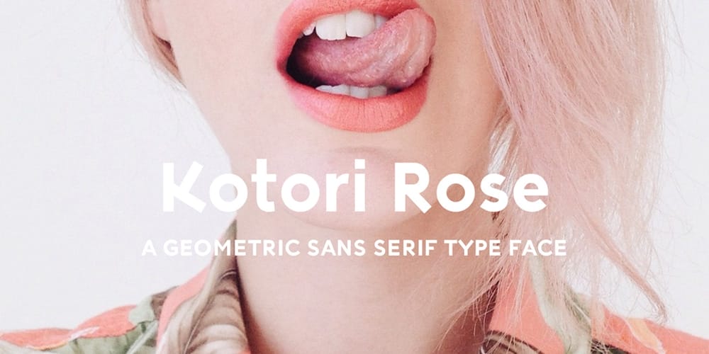 Kotori Rose Typeface