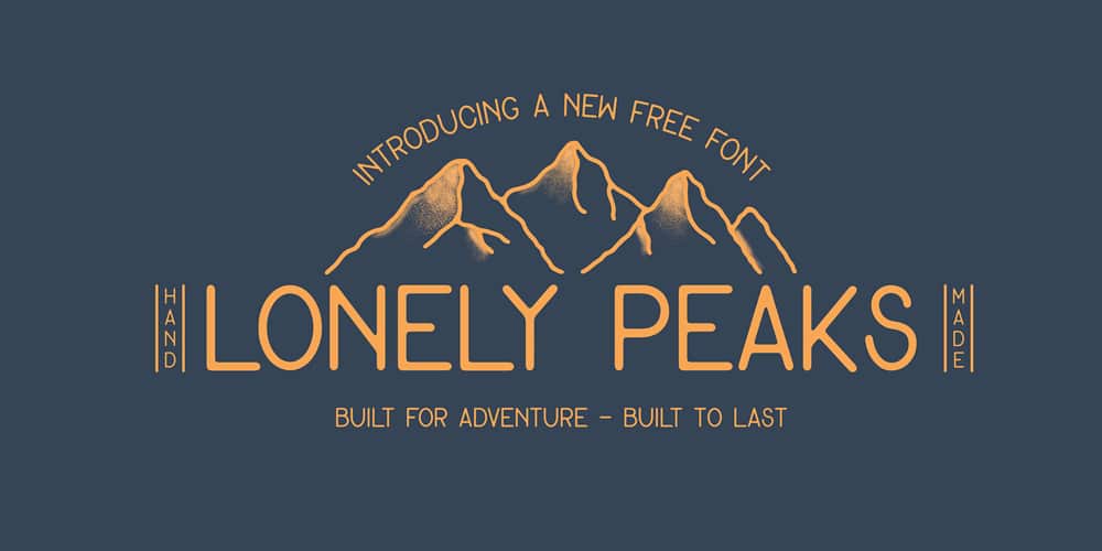 Lonely Peaks Font