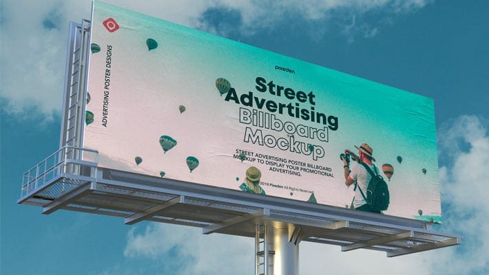 PSD Billboard Mockup