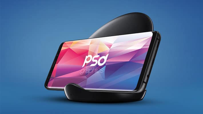 Samsung Galaxy S9 Mockup Free PSD