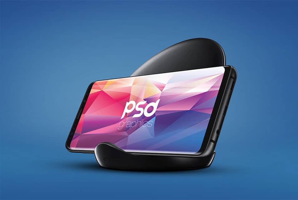 Samsung Galaxy S9 Mockup Free PSD