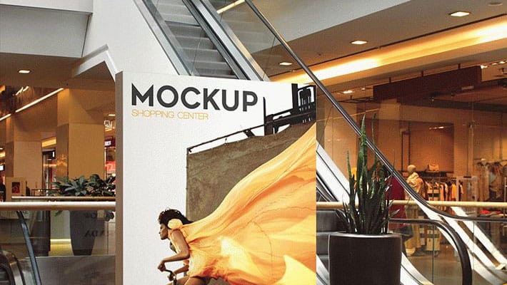 Shopping Center – 3 Free PSD Mockups