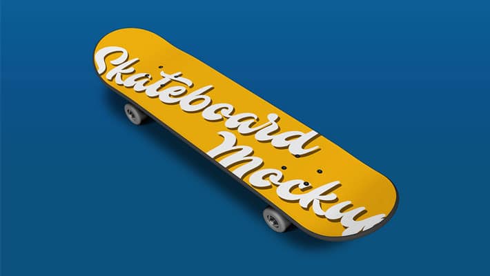 Skateboard Free Mockup
