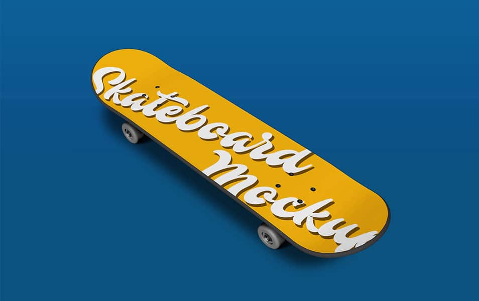Skateboard Free Mockup