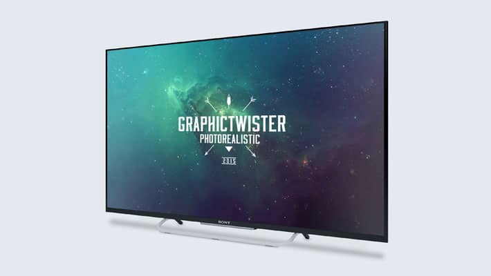 Sony Smart Tv Mockup
