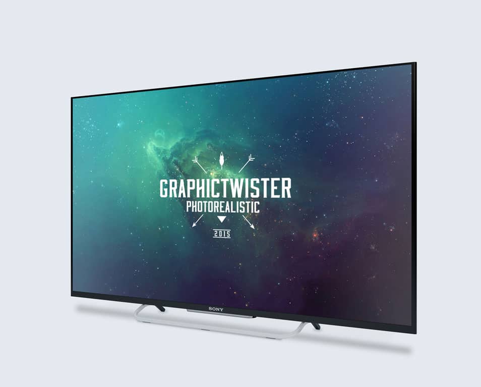 Sony Smart Tv Mockup