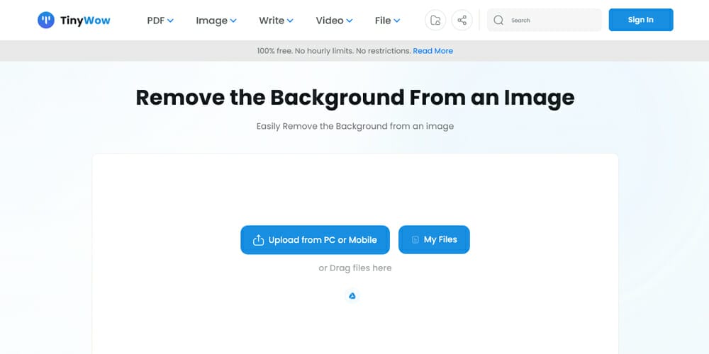 Image Background Remover Tools 49 Tinywow Image Background Removal Tool