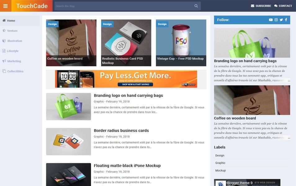 300+ Best Free Responsive Blogger Templates 2022 » CSS Author