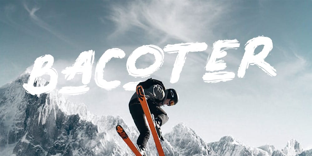 Bacotter Brush Font