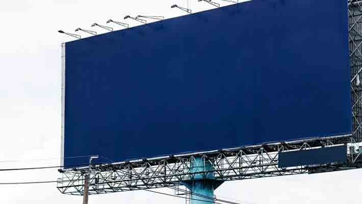 Blank Bill Board Mockup