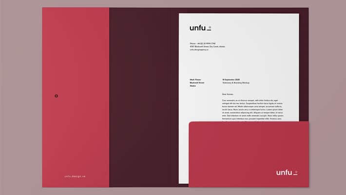 Branding Folder Mockup