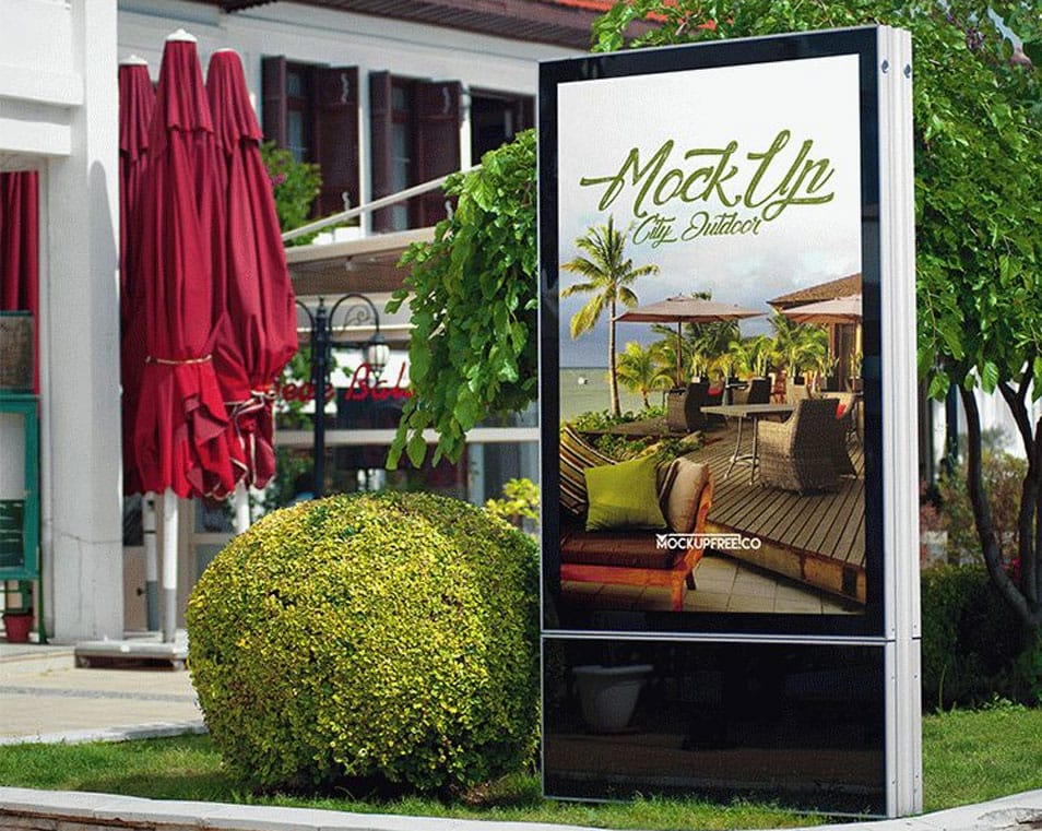 City Outdoor 4 Free PSD Mockups