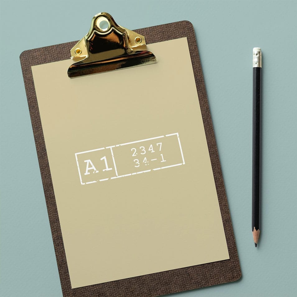Clipboard with a Document Mockup
