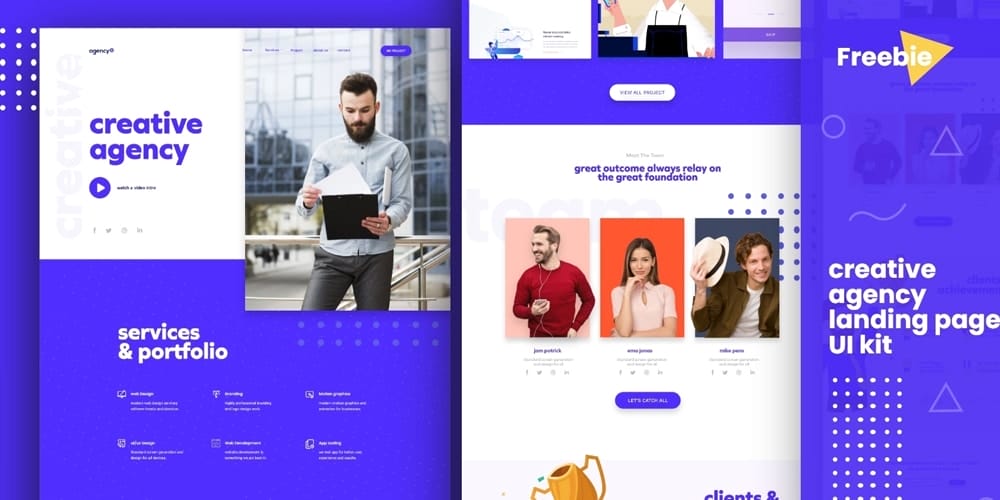 Creative Agency Landing Page