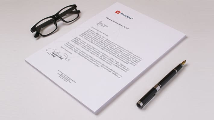 Free A4 Paper PSD Mockup