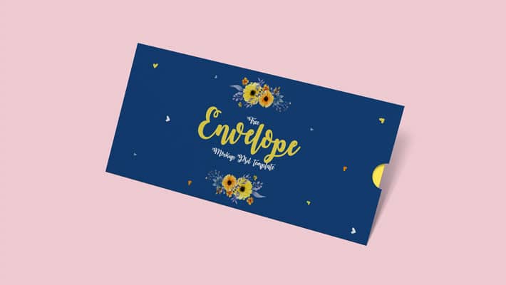 Download Free Envelope Mockup Psd Template Css Author