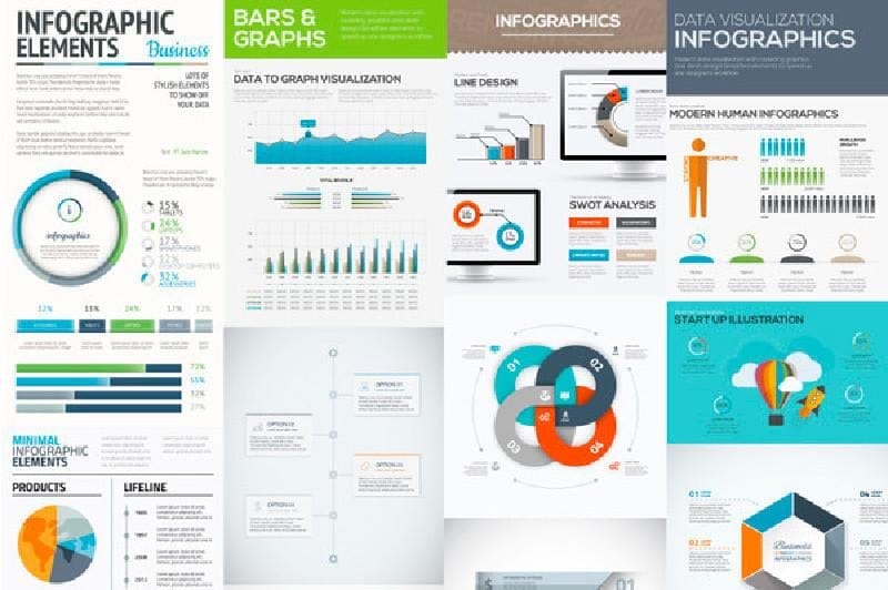 25 Best Free Infographic Elements 49 Infographic Vector Templates