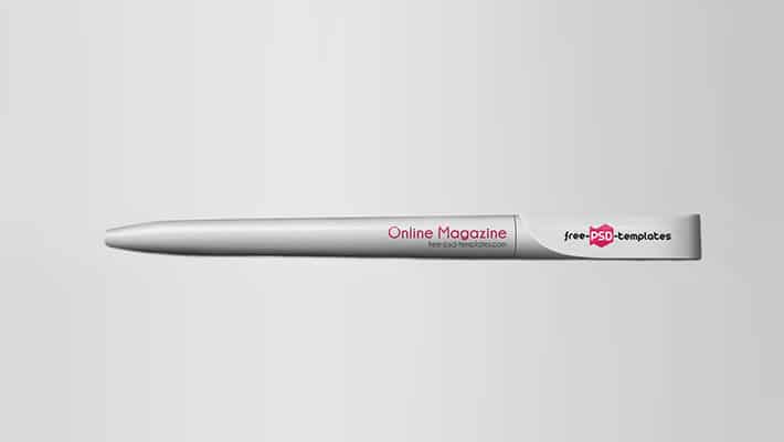 Free Pen Mock-up in PSD