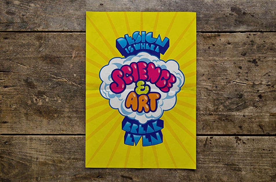 Free Photorealistic A4 Poster / Flyer Mockup PSD