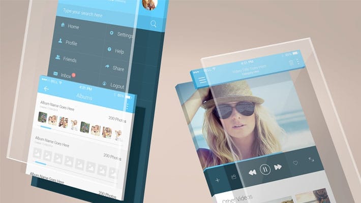 Free iPhone App Mockups