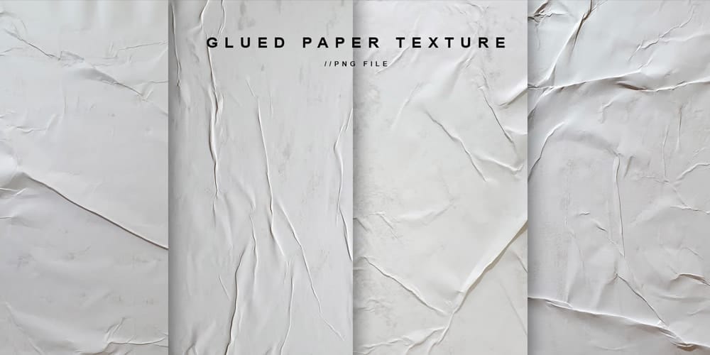 Glued Paper Texture