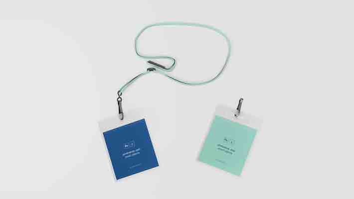 ID Lanyard Mockup