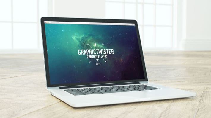 MacBook On The Floor