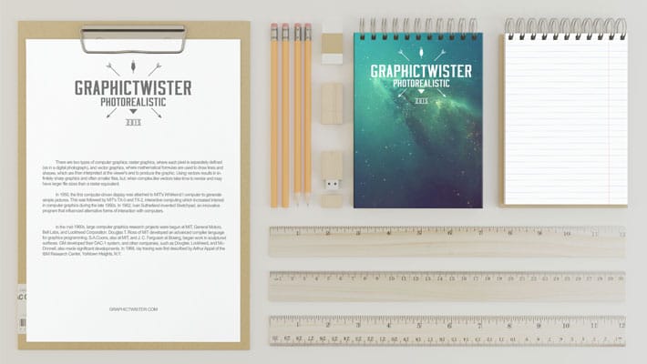 New A4 Clipboard With Notepads