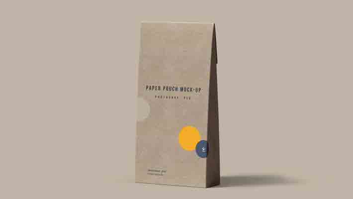 Paper Pouch Mockup
