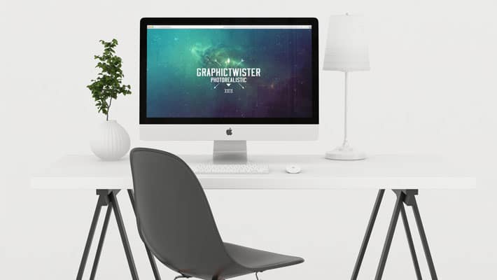 Photo Studio Workspace Mockup