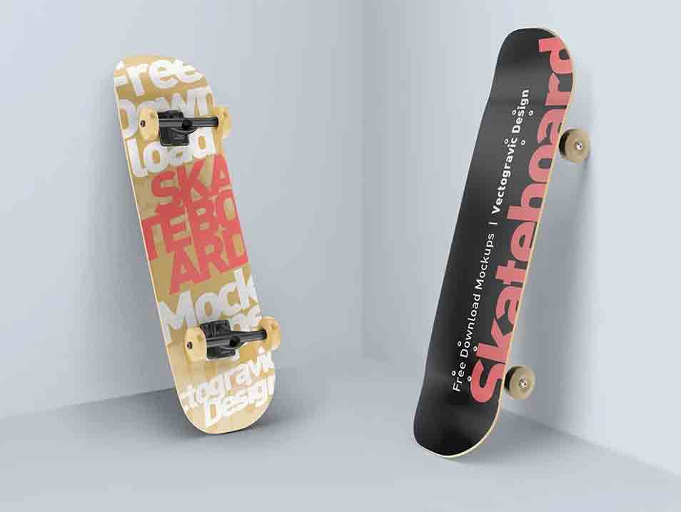 Skateboard Mockups