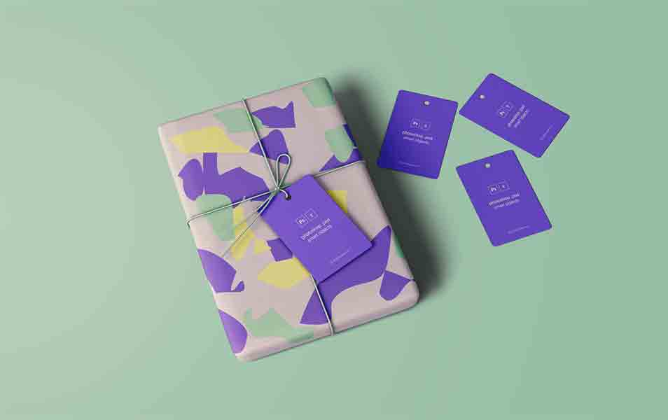 Wrapped Gift Mockup