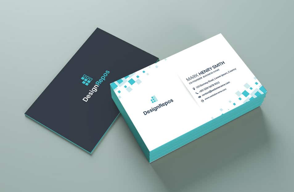 Free Professional Business Card Mockup