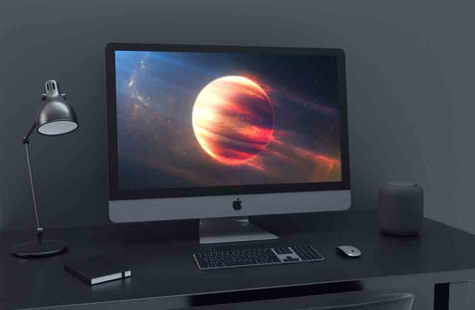 iMac Pro mockup